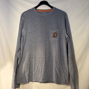Salt Life Charcoal Heather Long Sleeve Tee